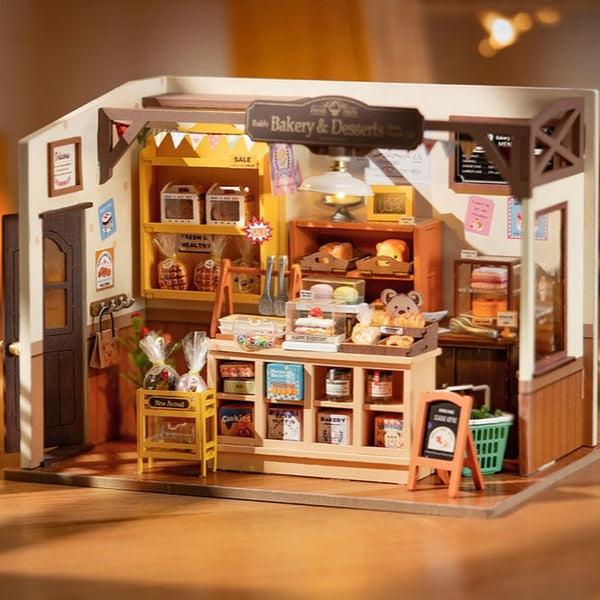 Diy Miniature House Kit: Becka's Baking House