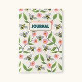 Bees Journal with Recycled Papers