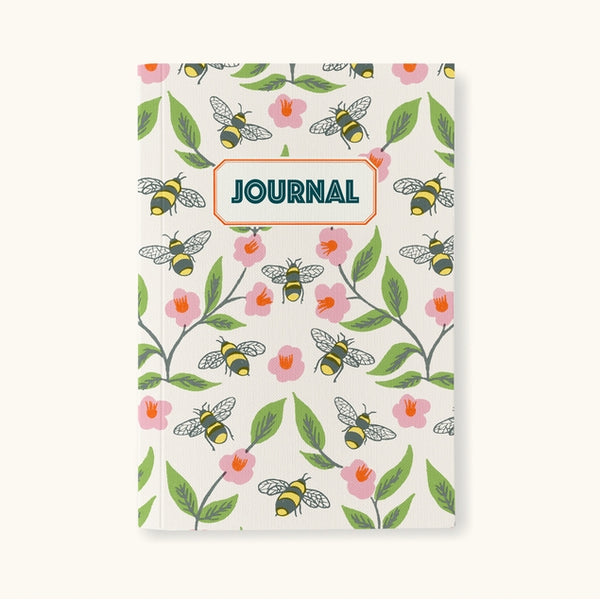 Bees Journal with Recycled Papers