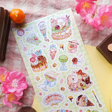 Stickii Beloved Bunny Desserts Sticker Sheet
