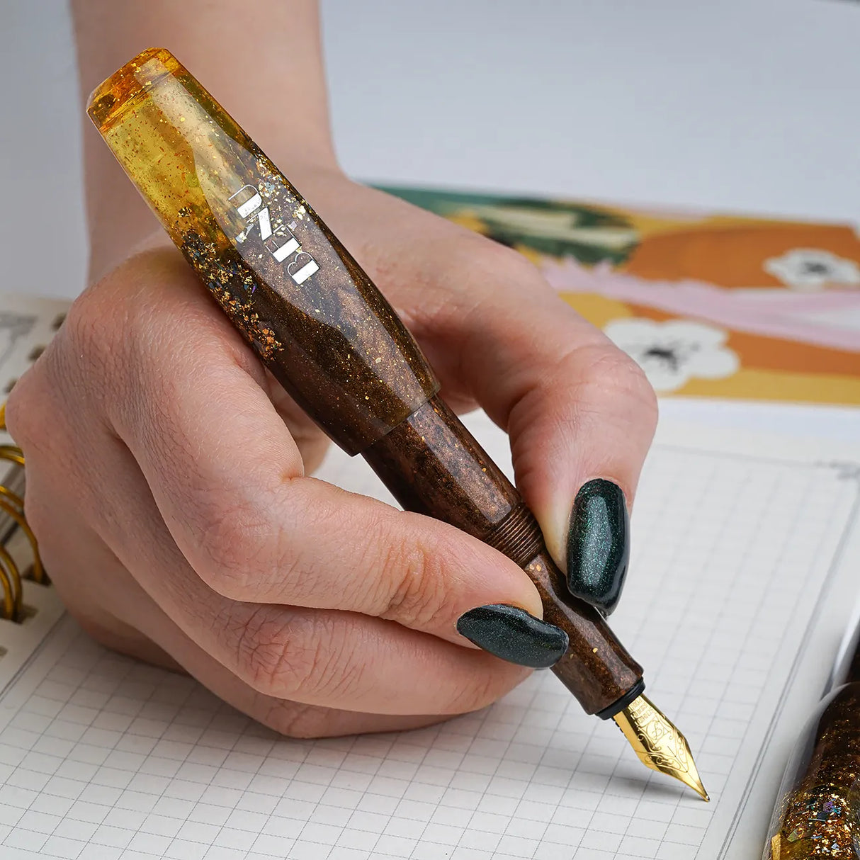 BENU Pixie Fountain Pen - Honey Bronze