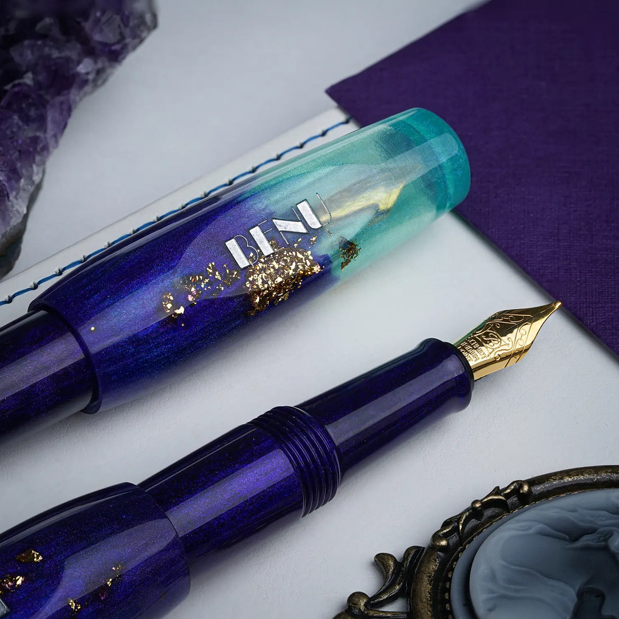 BENU Pixie Fountain Pen - Twilight Lagoon