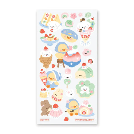 STICKII Berry Sweet Friends Sticker Sheet