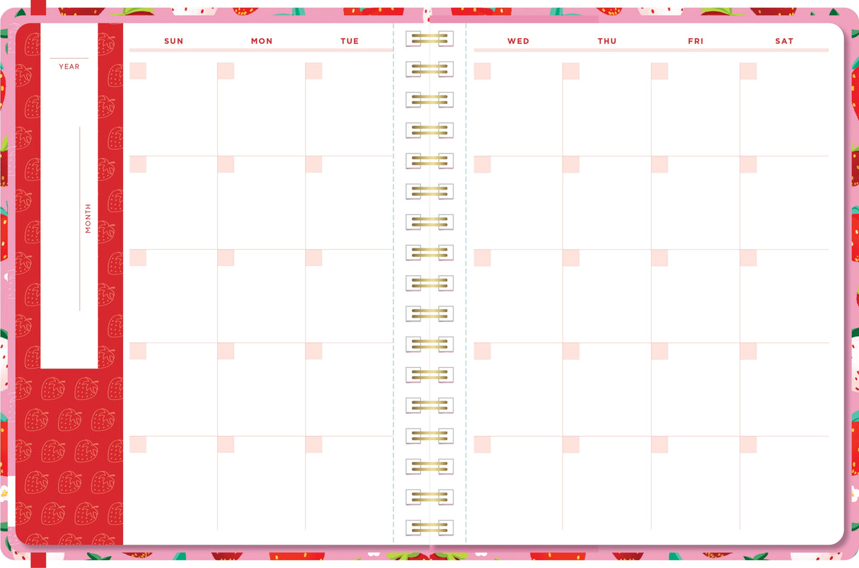 Berrylicious Hardcover Undated Planner