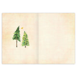 Between Two Pines Blank Card