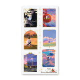 🌙⭐ Wanna get even further away? @9jedit’s got you covered with this stellar celestial set. Sometimes we can only escape in our daydreams and why would we want that to be ordinary? Think cozy reads under crescent moons, ferris wheel rides through cotton candy skies, and portals to worlds that aren’t planet earth. Take us away!

Art by: @9jedit

Top Coating: Gold foil

Adhesive Layer: PVC (plastic)

Backing Layer: Clear PET

6.69" x 3.54". Weight - 0.03lbs.

1 sheet included