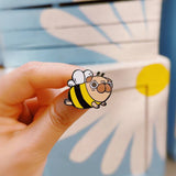 Pug Bee Enamel Pin