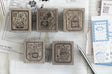Size: approximately 4.5cm x 4.5cm

The stamps are made of industrial high grade red rubber with the finest details.As all stamps are assembled, cut, sanded by hand, size and shape may vary slightly. Wood material will differ depending on what the forest elves bring!

Stamps might be slightly stained because of quality tests during the process, but it will not affect your stamping color.&nbsp;