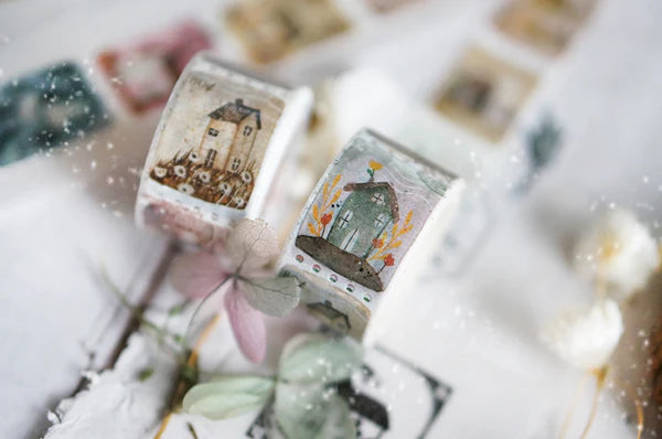 Black Milk Project - Mini Houses Washi Tape

Hand-illustrated stamp washi tape.

• 10&nbsp;unique designs per roll (5 meters per roll)