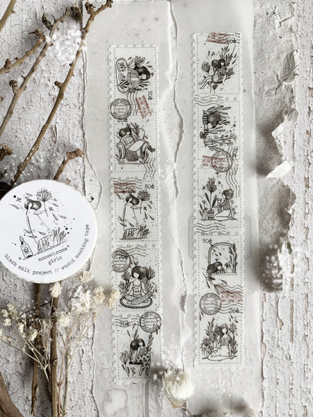 Black Milk Project - Monochrome Girls Washi Tape

Hand-illustrated stamp washi tape.

• 10&nbsp;unique designs per roll (5 meters per roll)