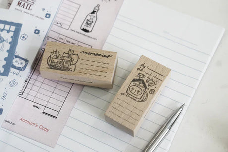 Size: approximately 4cm x 5cm


The stamps are made of industrial high grade red rubber with the finest details.As all stamps are assembled, cut, sanded by hand, size and shape may vary slightly. Wood material will differ depending on what the forest elves bring!

Stamps might be slightly stained because of quality tests during the process, but it will not affect your stamping color.&nbsp;