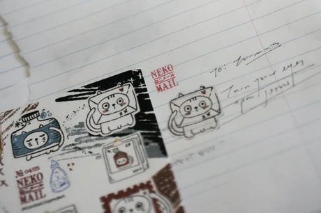 Black Milk Project - Neko Mail Mini Sticker Sheet