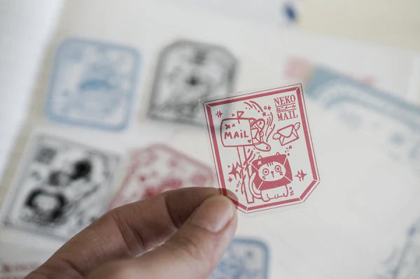 Black Milk Project - Neko Mail Transparent Sticker Set
