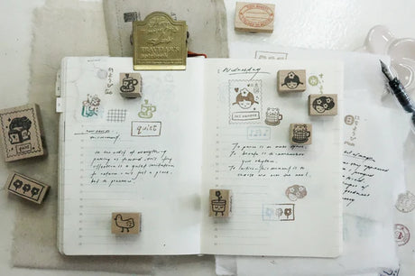 Black Milk Project - This Moment Teddy Cup Mini Stamp