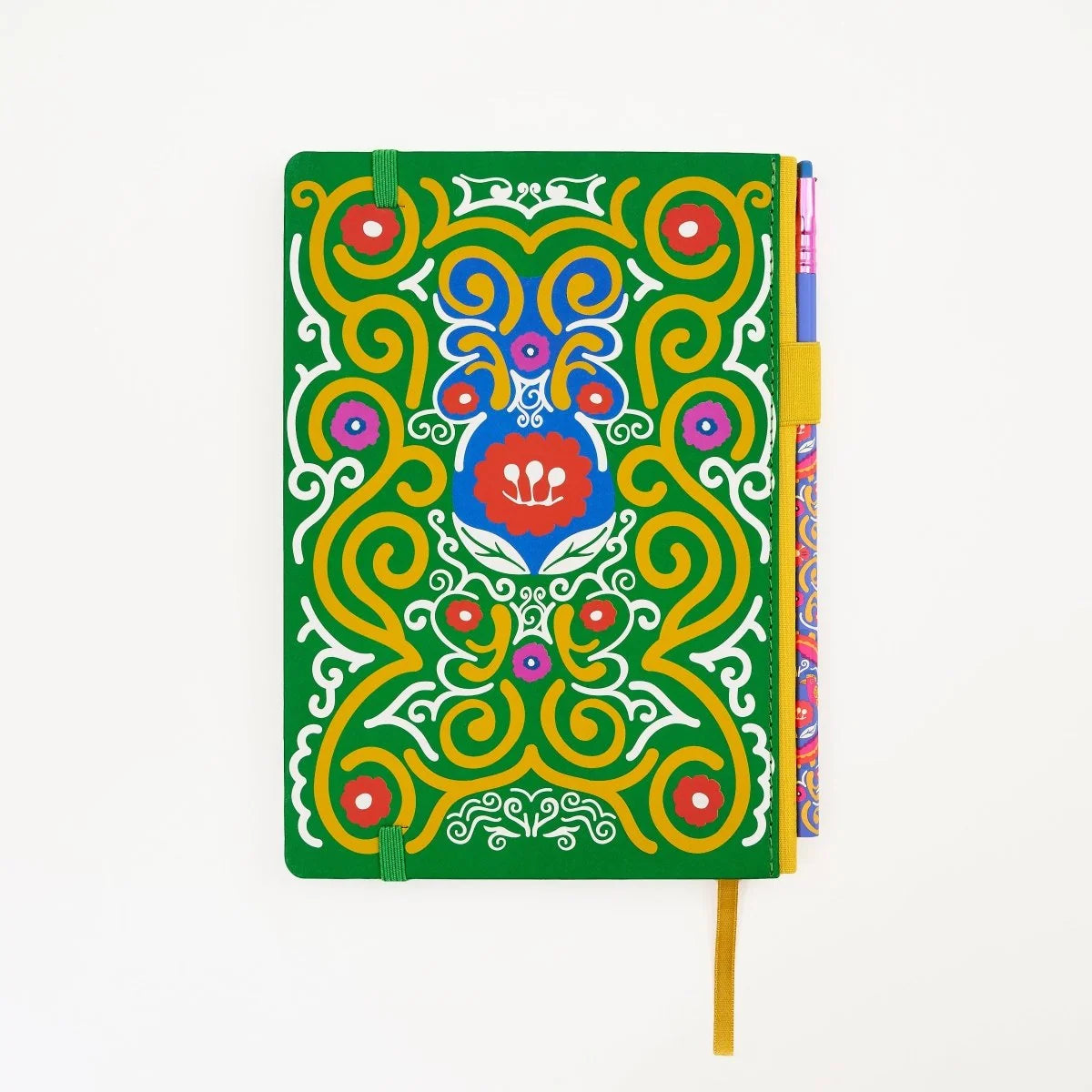 Volume 143 is our tribute to Frida Kahlo. The model number 143 is a nod to the 143 paintings commonly attributed to her over the course of her life.

This limited-edition Volume 143 Notebook features a cover design inspired by Frida's iconic imagery. Each limited-edition A5 (148 x 210 mm) medium notebook includes 160 pages of 100 GSM Blank paper, and a Vol. 143 pencil loaded in the pencil holster.

Limited-edition A5 medium notebook (148 x 210 mm)
160 pages of Blank paper
Includes Vol. 143 pencil