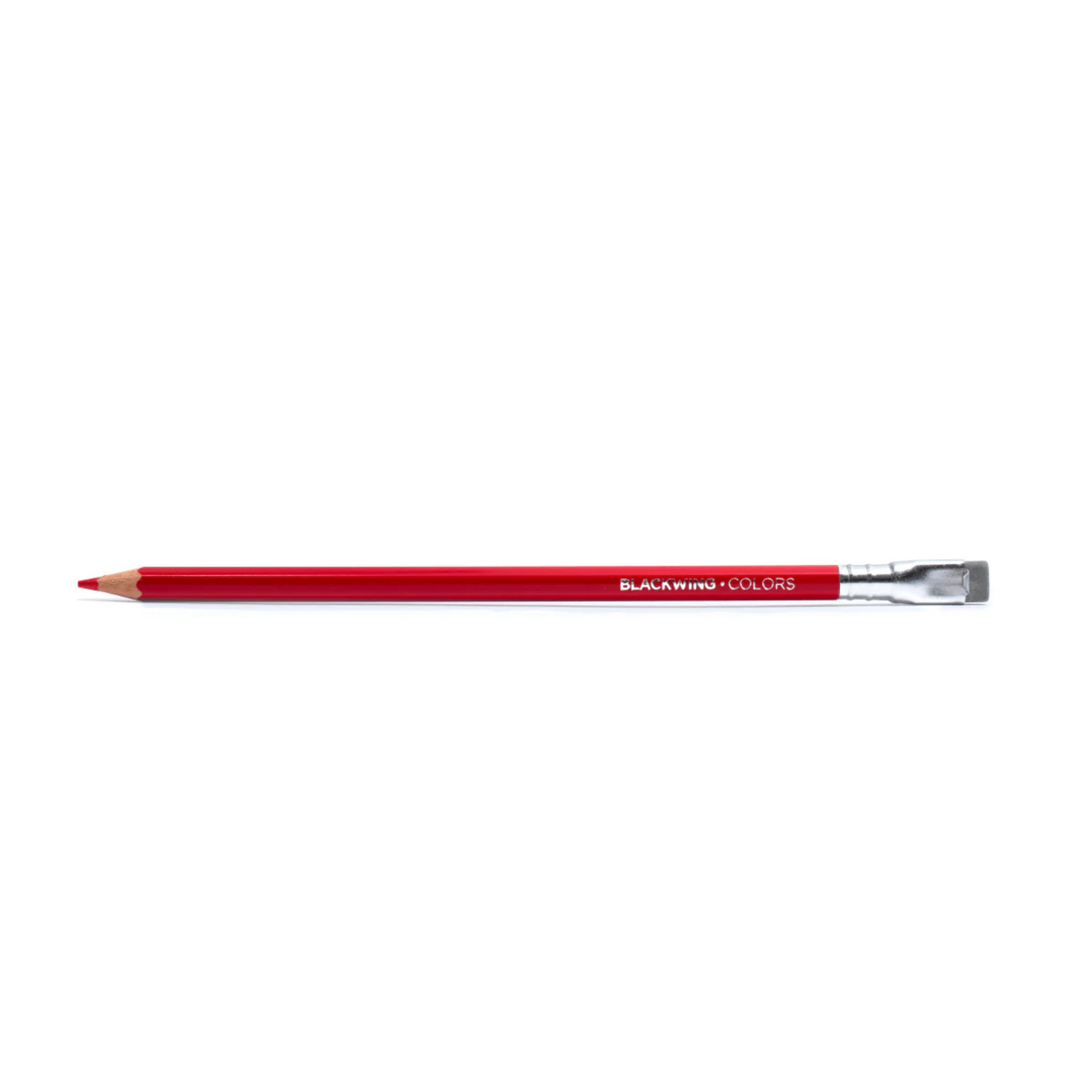 Blackwing Colors were designed specifically for coloring. Each pencil is made with Genuine Incense-cedar and includes a unique soft and smooth Japanese wax color core. Each pencil features the same semi-hexagonal barrel and iconic ferrule found in our graphite pencils. The design also features a special sand eraser with a semi-abrasive texture made specifically to erase colored pencils.

Each set includes 12 colors: Pink, Red, Yellow, Orange, Light Green, Green, Light Blue, Blue, Violet, Brown, Black, and S