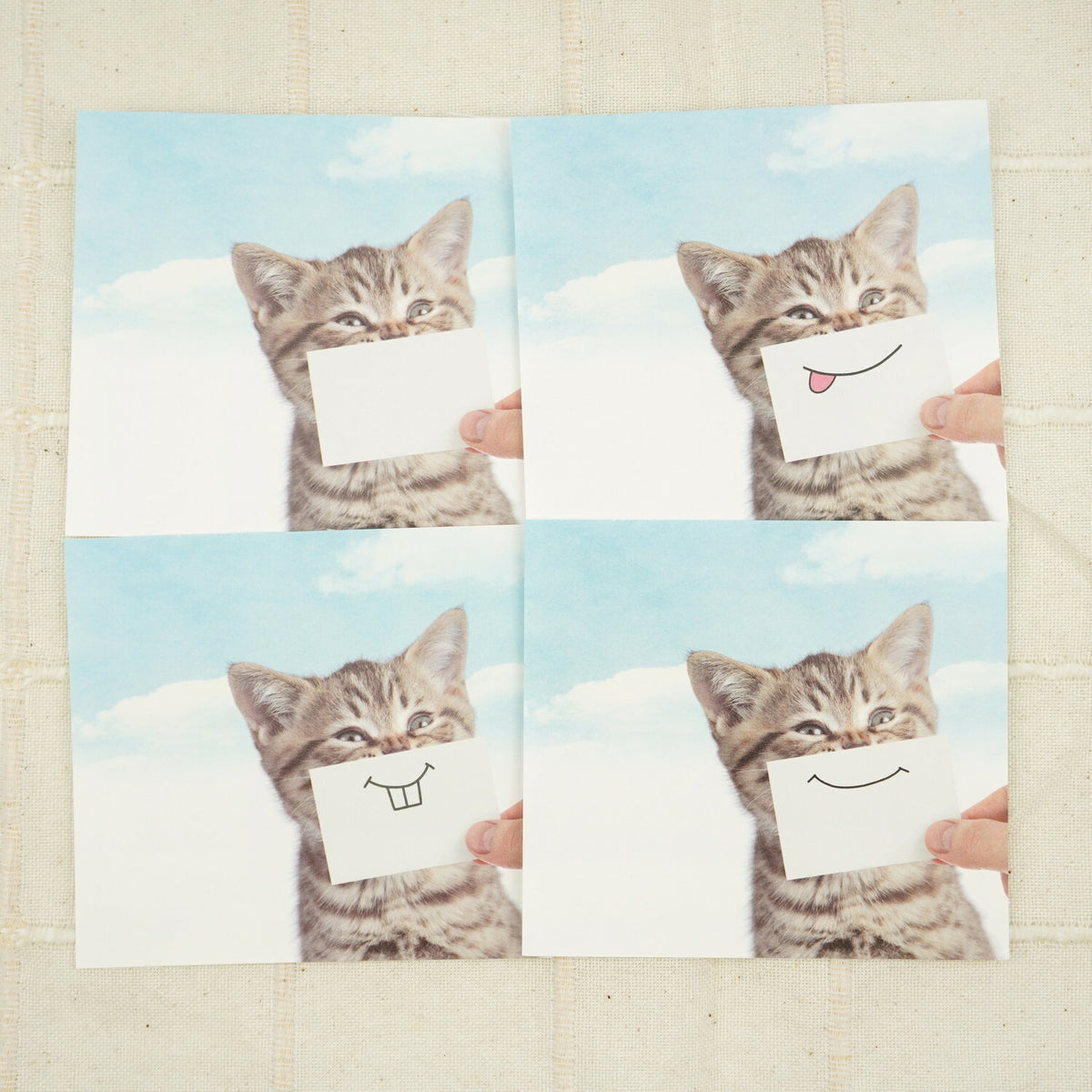 FRONTIA - Smile Cat Block Memo Pad