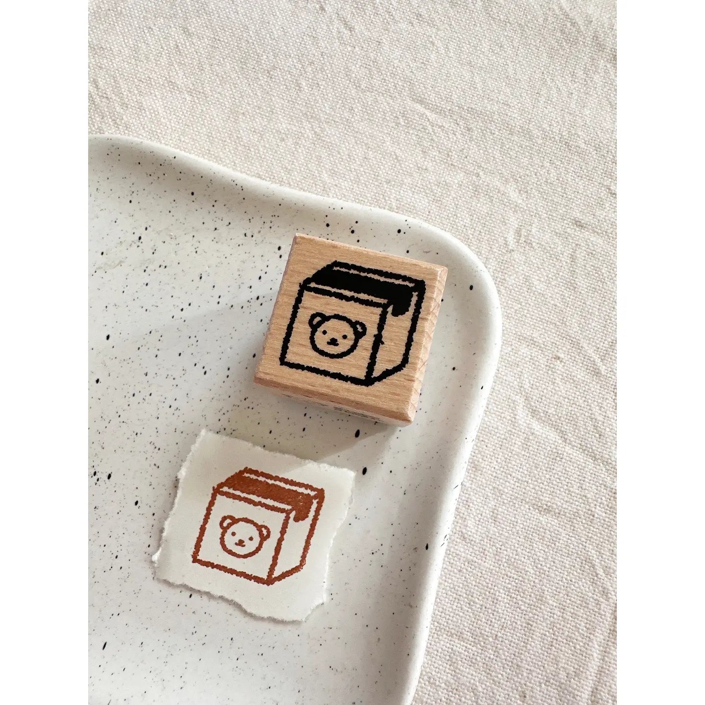 Our adorable Bear wooden stamps are here! Our stamps add a sweet and cute touch to your planner or journal. Add them in your journaling, planning, and memory keeping spreads!

Stamped image is approximately 0.8"0.8".