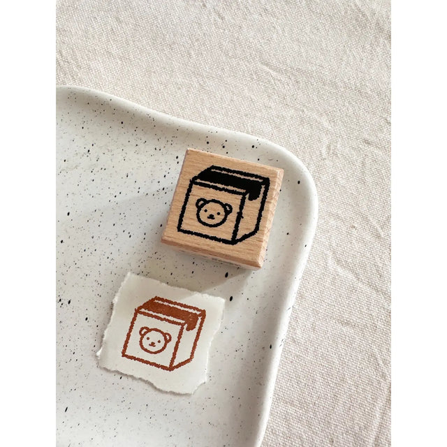 Our adorable Bear wooden stamps are here! Our stamps add a sweet and cute touch to your planner or journal. Add them in your journaling, planning, and memory keeping spreads!

Stamped image is approximately 0.8"0.8".