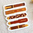 Bloom Paper Studio Die Cut Sticker - Bear's Pen Stack

These are a few of Bear's favorite pens that are currently inked! With brown ink of course! made with:

premium matte sticker paper
weatherproof - 2.4"x2.3"

Note: Colors on screen may appear slightly different on paper. By purchasing, you have acknowledged reading this disclaimer.

Includes 1 Sticker