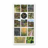 🌼🌷 Stop and smell the flowers in @denaisx’s radiant garden, where every corner bursts with color and life. From golden fields of daisies to secret garden walkways framed in pink blooms, this sheet is filled with nature at its most joyful and abundant. Romantic, vibrant, and endlessly wander-worthy, these stickers will bring the magic of a garden in full bloom straight to your pages.

Art by: @denaisx

Top Coating: None
Adhesive Layer: PVC (plastic)
Backing Layer: Clear PET
6.69" x 3.54".
Weight - 0.03lbs.