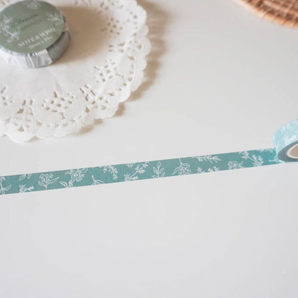 Blossoms Peppermint Washi Tape