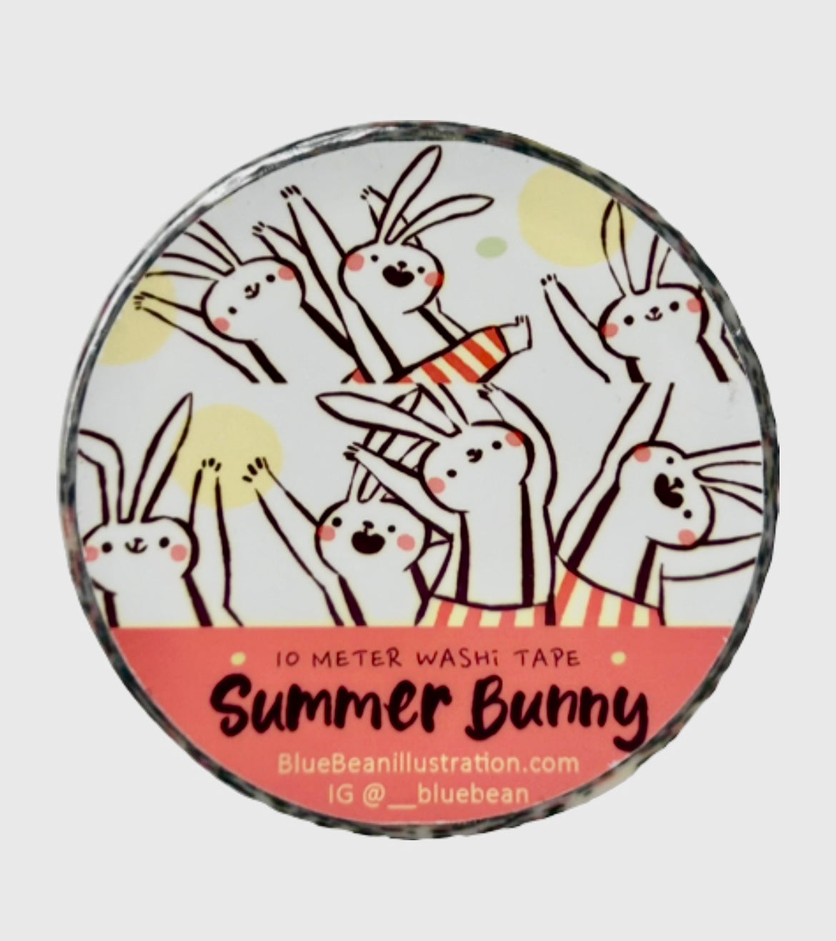 BlueBean Summer Bunny Washi Tape

Here is where whimsical illustrations and delightful goodies come to life. Add a touch of artistry to your world.

Washi Tape featuring artwork from Blue Bean Illustrations

20mm x 10m

Comes with one washi tape