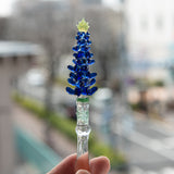 Bluebonnet Flower Glass Pen