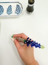 Bluebonnet Flower Glass Pen