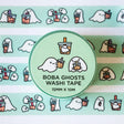 Robot Dance Battle Boba Ghosts Washi Tape