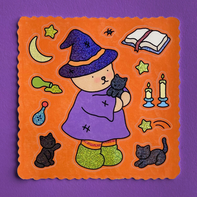 Bobbie Goods Sticker Sheet - Bobbie Bear Witch

Bobbie is a nice witch ☺️✨
