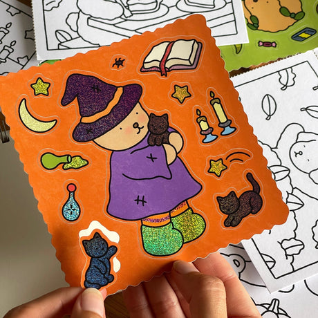Bobbie Goods Sticker Sheet - Bobbie Bear Witch

Bobbie is a nice witch ☺️✨