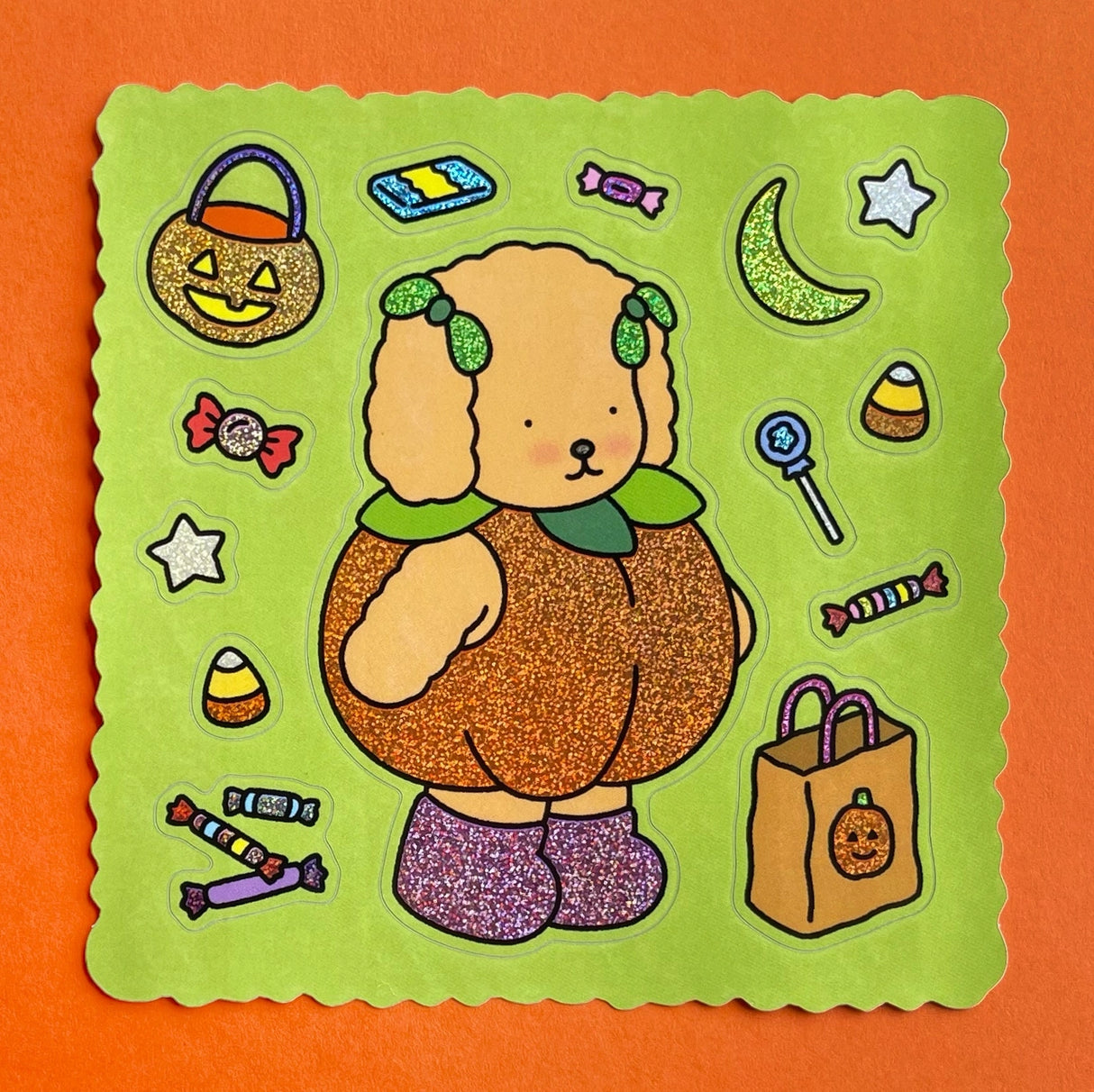 Bobbie Goods Sticker Sheet - Pumpkin Puppy

Momo is a perfect pumpkin! 🧡