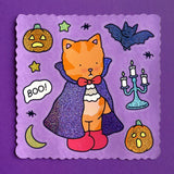 Bobbie Goods Sticker Sheet - Vampire Kitten

Dr. Parmesan is sooooo spooky . . . 🕷️