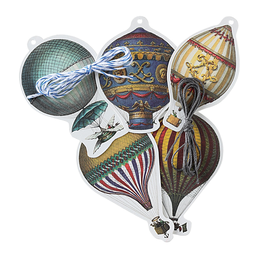 Bomo Art Budapest - Punched Gift Tag Pack Balloon
