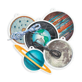 Bomo Art Budapest - Punched Gift Tag Pack Planetarium