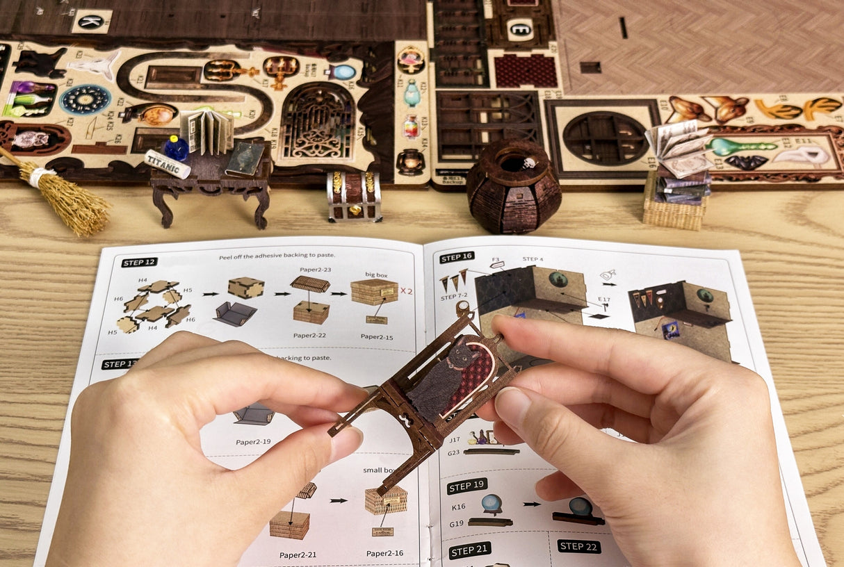 Book Nook Kit: Magic Pharmacist with Dust Cover