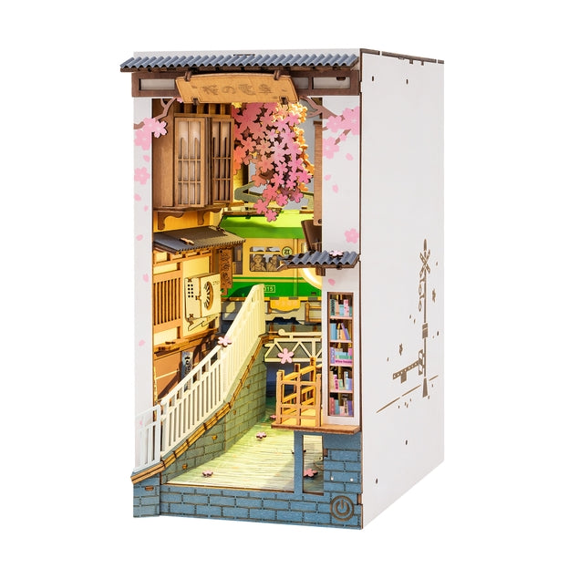 Sakura Densya Book Nook Kit DIY Miniature House
