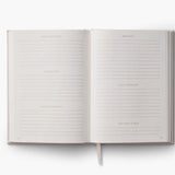 Calling all book lovers: this embroidered-cover journal is designed with you in mind. Perfect for logging your reads and capturing your reflections, the journal features useful sections for reading notes, review entries, books borrowed and lent, and a to-read list. Inside, you’ll also find a place-keeping ribbon and two paper bookmarks. 