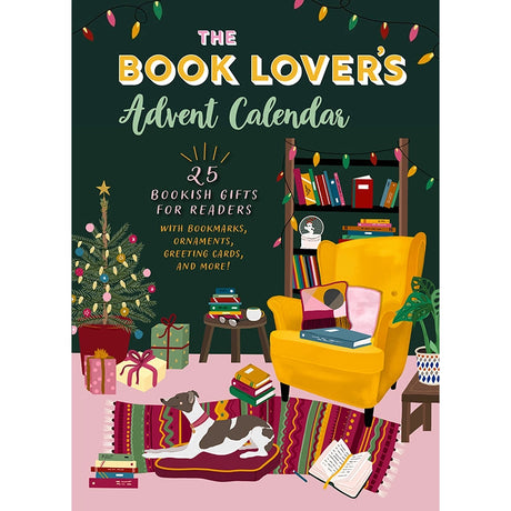 The Book Lover’s Advent Calendar is the perfect Christmas countdown for anyone who would rather be reading. Add a little more bookish magic and wonder to the holiday season with this unique advent calendar for bibliophiles. Each of the twenty-five pockets has a unique literary surprise for each day including readerly ornaments, a Winter Reading Bingo Card, a colorful magnetic page clip bookmark, bookish gift tags, reading-themed stickers and so much more!

PERFECT GIFT FOR BOOK LOVERS: Celebrating the love 