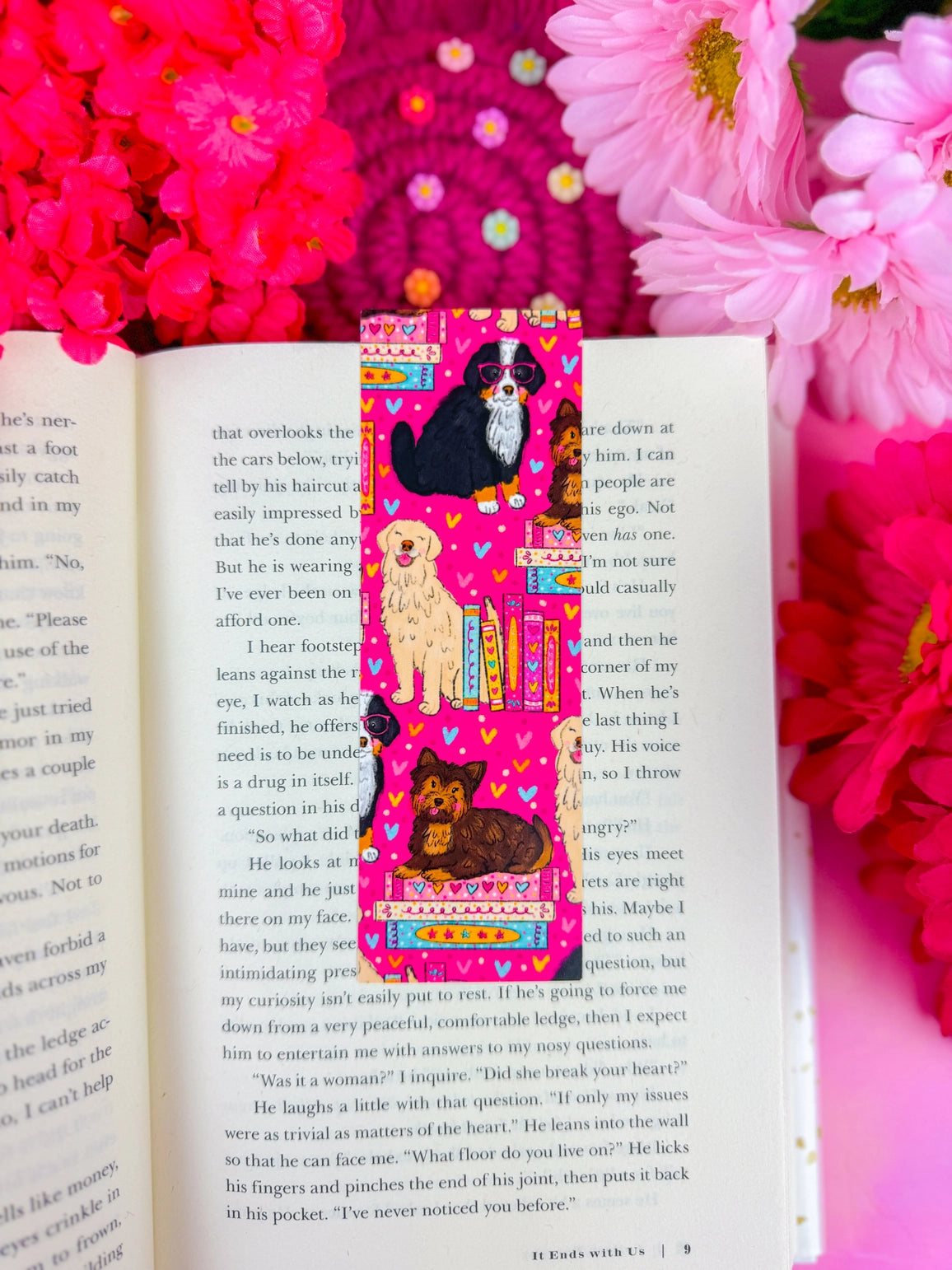 The design for this bookmark was illustrated by me and inspired by my love for books! The illustration is then professionally printed and made into this cute bookmark. The bookmark size is 2" x 6", it is printed on heavyweight 110lb matte card stock, laminated, and is single sided.