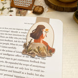 PaperaicaShop Contemplating Life Magnetic Bookmark