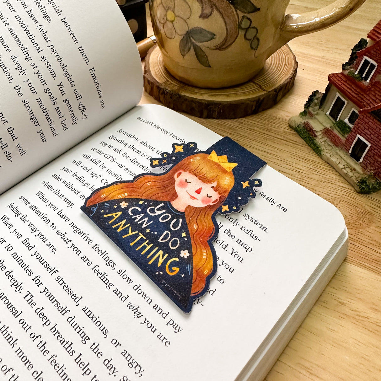 PaperaicaShop You Can Do Anything Magnetic Bookmark