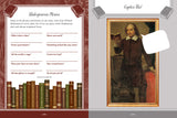 Celebrate the literary life with 500+ stickers and 50+ activity pages, puzzles, and trivia.

Whether you consider yourself a bibliophile or are interested in novels and literature, Books, Tomes & Folios Sticker, Color & Activity Book is for you! Inside, you will find:

Beautifully illustrated stickers: Use them to decorate envelopes, gift wrap, letters, scrapbooks, journals, or cell phone and tablet cases. On the backs of the sticker pages are various literary quotes. 
Bookish coloring pages, featuring line