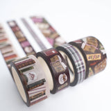 Archer and Olive Bookshelf Washi Tape Set