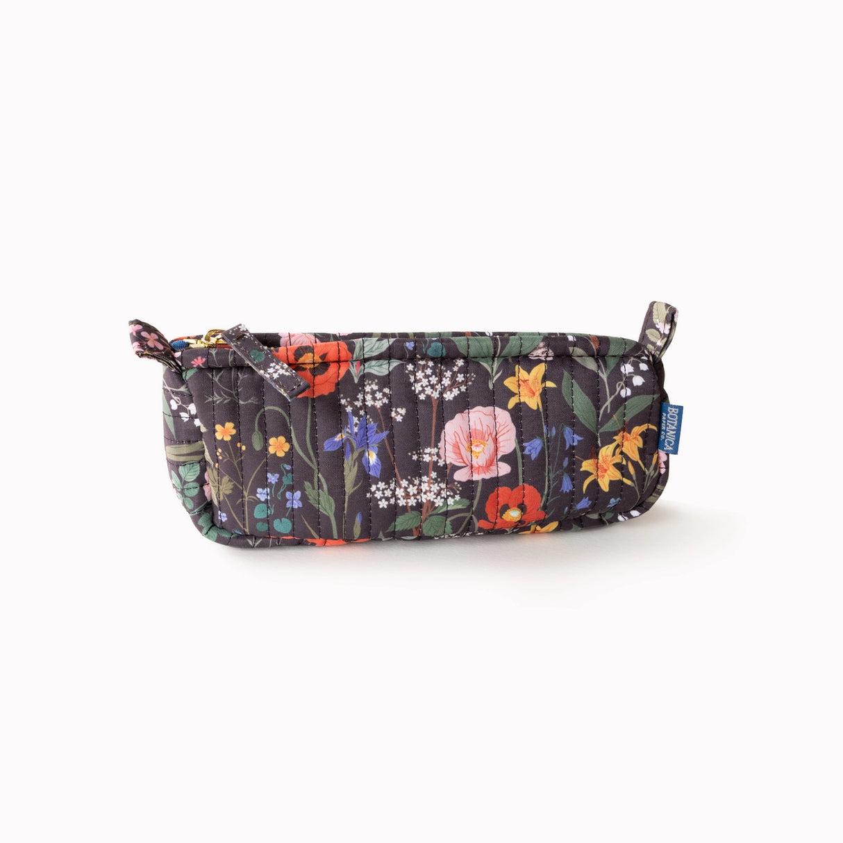 Botanica Paper Co. - Cotton Quilted Pencil Pouch - Wild Flowers