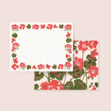 Botanica Paper Co. - Geranium Notecards Set

A lovely illustrated writing set based on Oana Befort's watercolor and gouache illustrations.