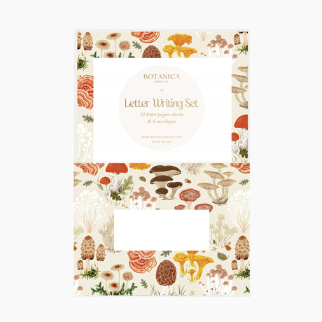 Botanica Paper Co. - Mushrooms Letter Writing Set