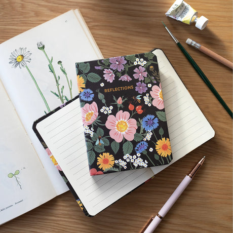 Botanica Paper Co. Hardcover Notebook - Floral Reflections