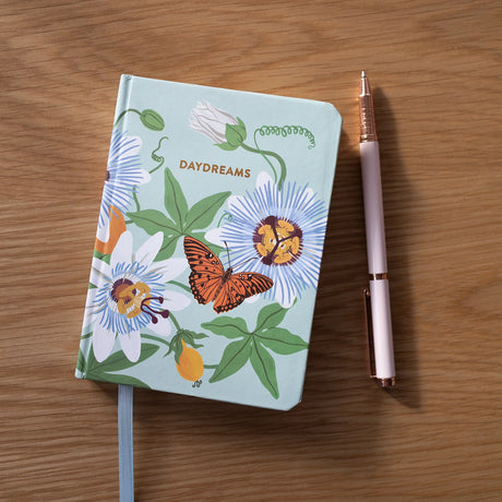 Botanica Paper Co. Hardcover Notebook - Passion Flower Daydreams